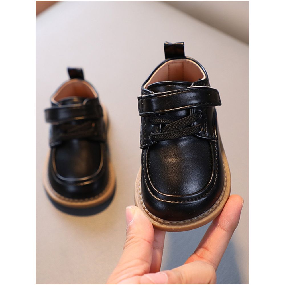 Baby walking shoes with soft soles baby British style leather shoes for 1 3 years old 2 years old spring for boys and girls children s shoes for boys image 1