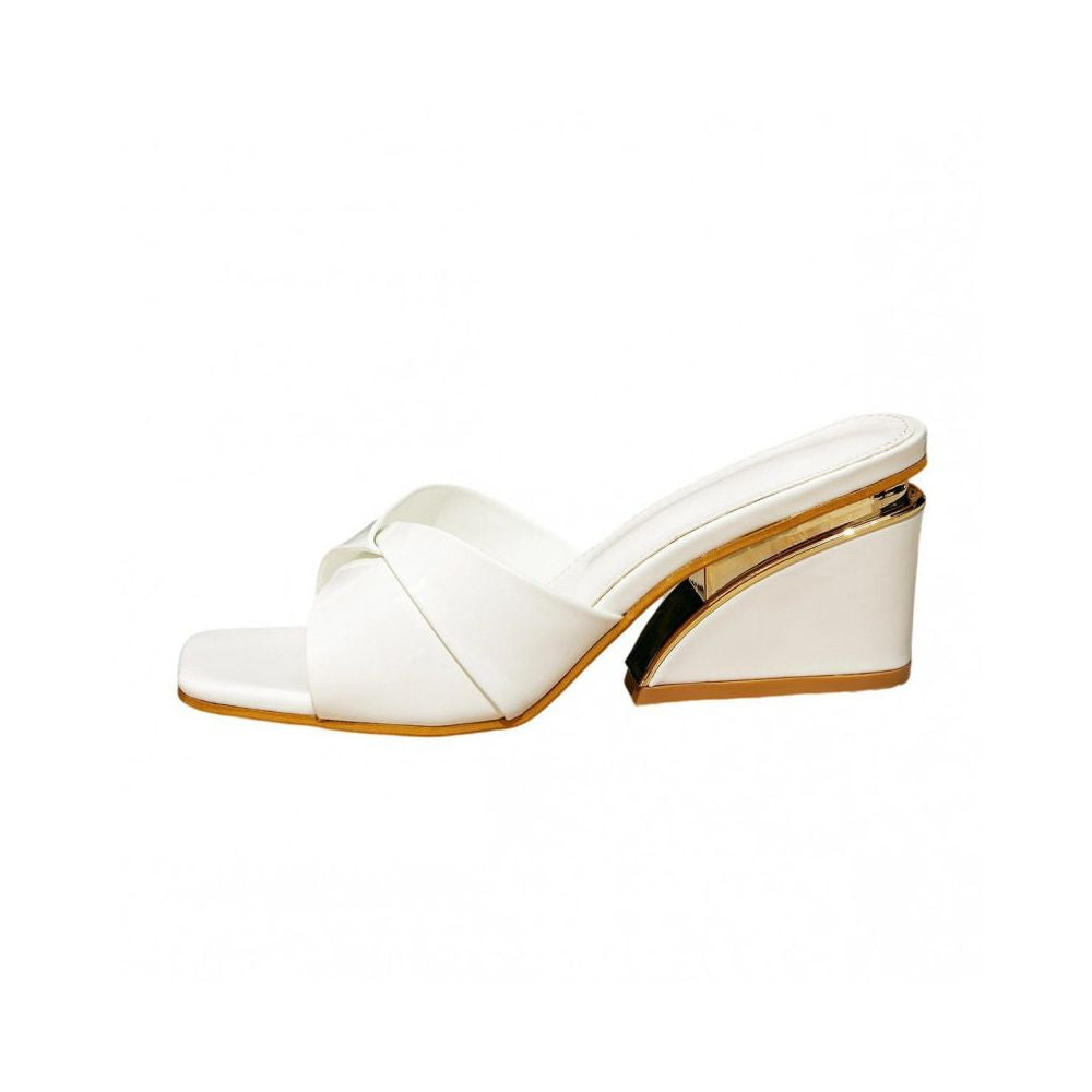 Women s high heeled sandals 2025 new summer style wedge heel trendy square toe versatile and casual women s shoes image 4