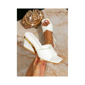 Women s high heeled sandals 2025 new summer style wedge heel trendy square toe versatile and casual women s shoes