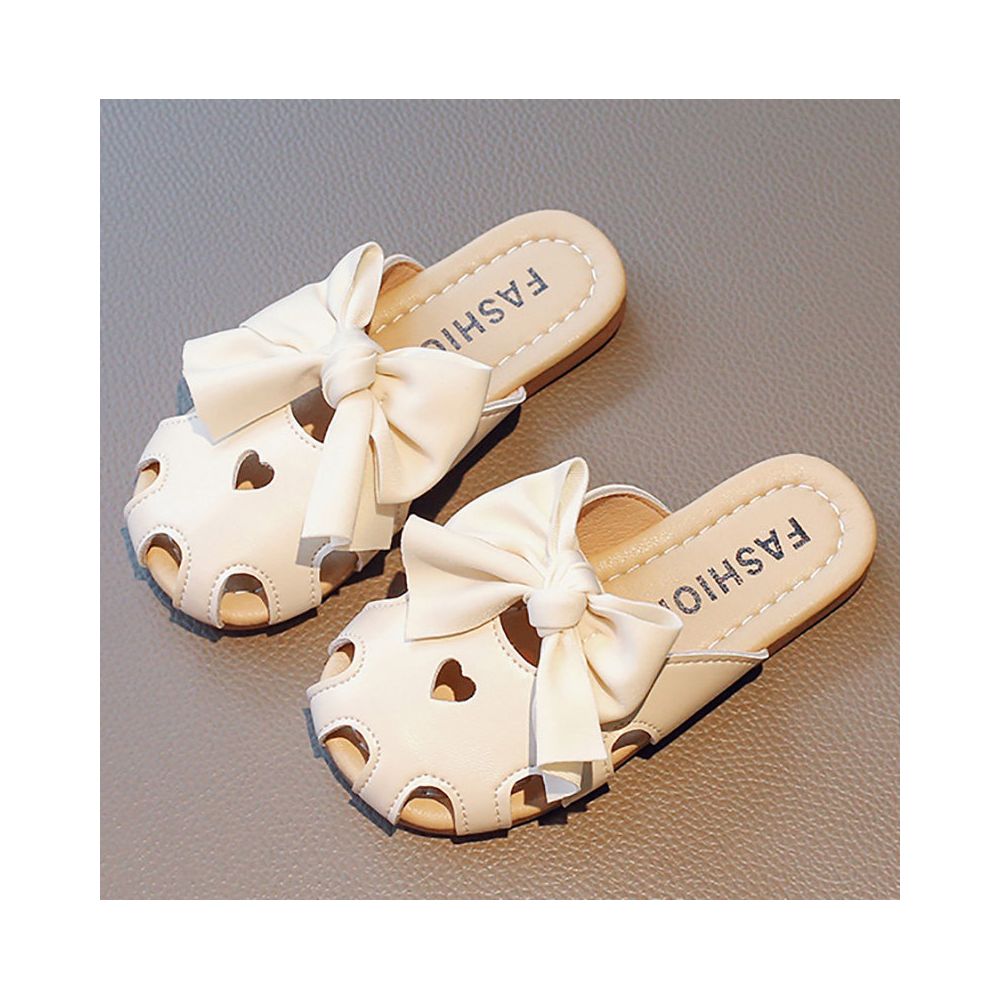 Girls Half Slippers Summer Baotou Fashion Outerwear Girls Xiaoxiang Wind Cool Slippers Children s Western Style Lazy Middle aged Children image 2