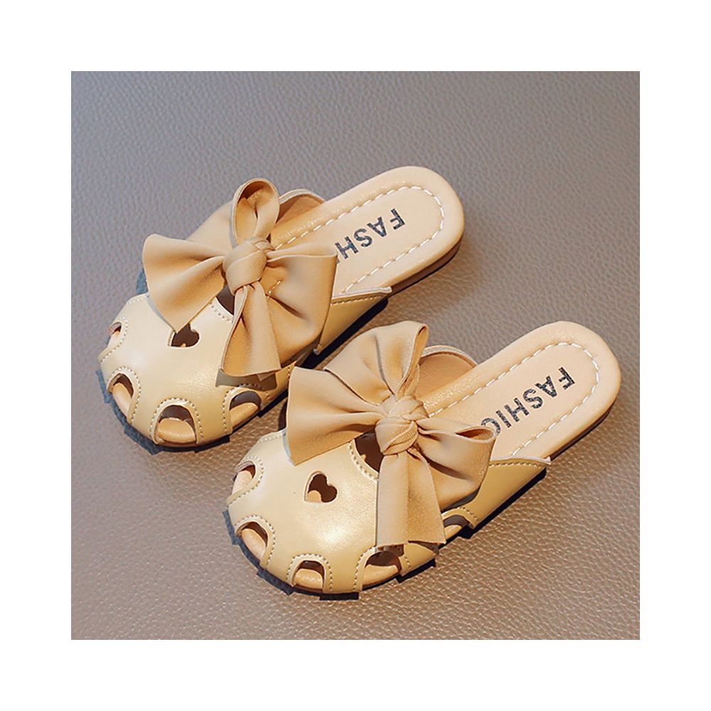 Girls Half Slippers Summer Baotou Fashion Outerwear Girls Xiaoxiang Wind Cool Slippers Children s Western Style Lazy Middle aged Children image 3