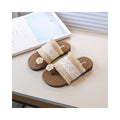 Girls slippers summer new style bohemian style beach girl baby tassel clip toe sandals flat sandals