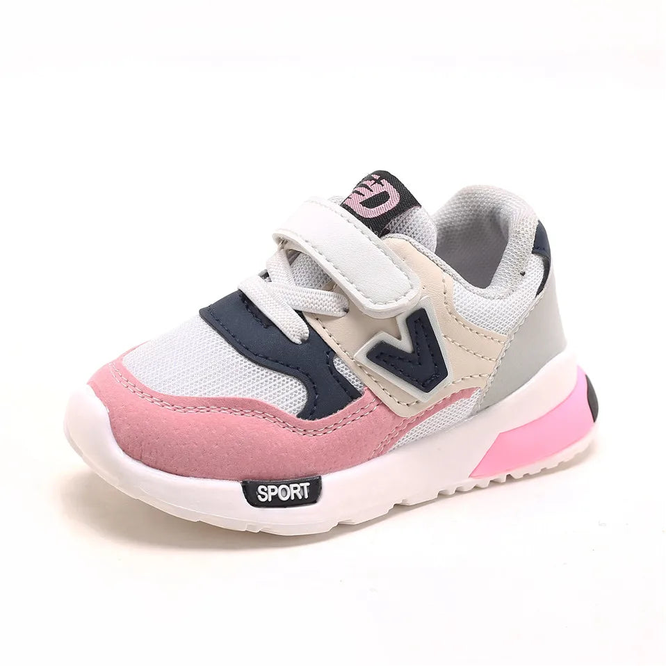 Spring Autumn Kids Shoes Baby Boys Girls Children's Casual Sneakers Breathable Soft Anti-Slip Running Sports Shoes Size