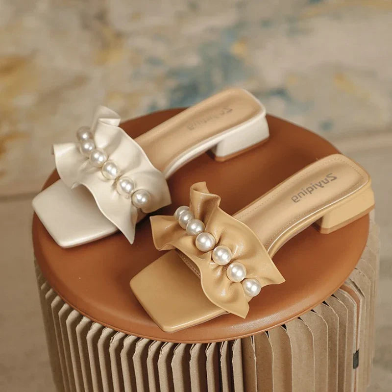 2025 Summer Large Size  Sandalias De Verano Crystal Rhinestones Toe Ring Cute Trending Slipper Slides Rainbow Sandals
