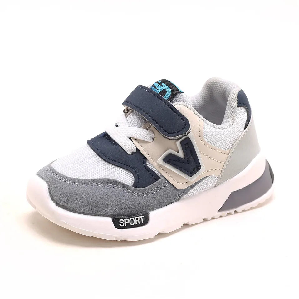 Spring Autumn Kids Shoes Baby Boys Girls Children's Casual Sneakers Breathable Soft Anti-Slip Running Sports Shoes Size