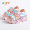 One Pairs of Summer Kids' Sandals Unisex Soft Bottom Casual Beach Shoes for Primary School Students