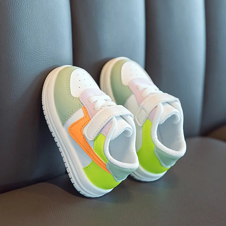Baby Shoes Infants Boys Girls Childrens Sneakers Kids Baby Shoes Leather Shoes Soft Soles Flat Childrens Sports Shoes Fashion