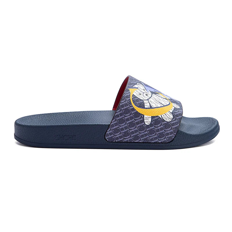 CH Women's Slippers Trendy Style Letter Print Design High Quality Beach Slippers Can Be Worn Out Premium Fashion Women's Casual