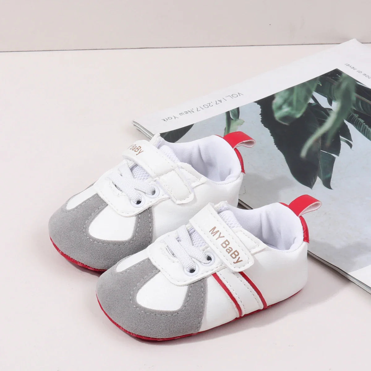 Baby Walking Shoes 2025 Spring And Autumn New Style Baby Shoes For 0-18M Boys And Girls Soft Sole Casual Baby Shoes