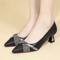 sapatos femininas women fashion green elegant high quality spring & autumn slip on square heel shoes lady sexy pumps ea528