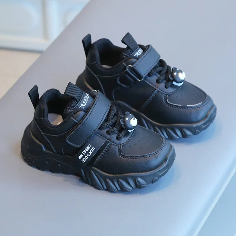 Tenis Kid Sneaker 2025autumn New Boy Dad Shoe Anti Slip Girl Shoe Soft Sole Tennis Female Cute Girl Sports Shoes Zapatillas Niña