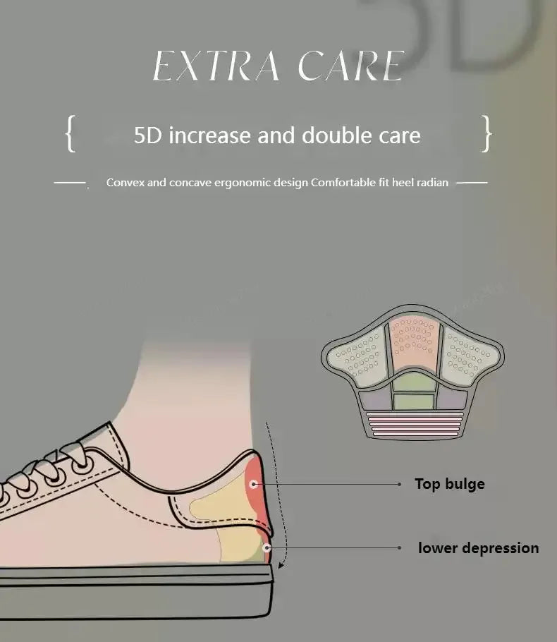 1Pair Heel Stickers Heel Protectors Sneakers Shrinking Size Insoles Anti-wear Feet Shoe Pads Adjust Size Heel Cushion Inserts