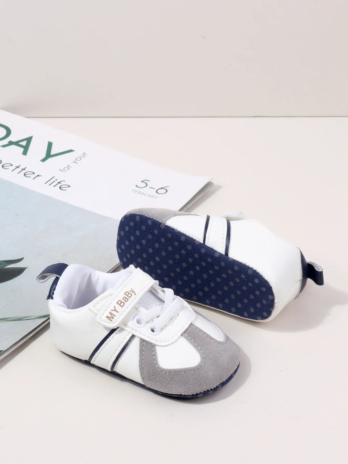 Baby Walking Shoes 2025 Spring And Autumn New Style Baby Shoes For 0-18M Boys And Girls Soft Sole Casual Baby Shoes