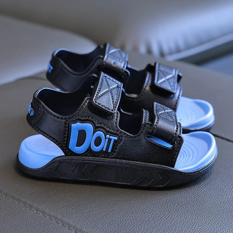 Child sandals new summer fashion open-toe shoes boys girls Lightweight Breathable Casual beach shoes students kids Flat sandals