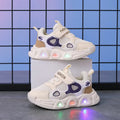 Gril Sneakers Spring New Light Up Kids Sneakers1-6y Boy Running Shoe Breathable Mesh Kid Shoes Designer Shoe Zapatillas De Mujer