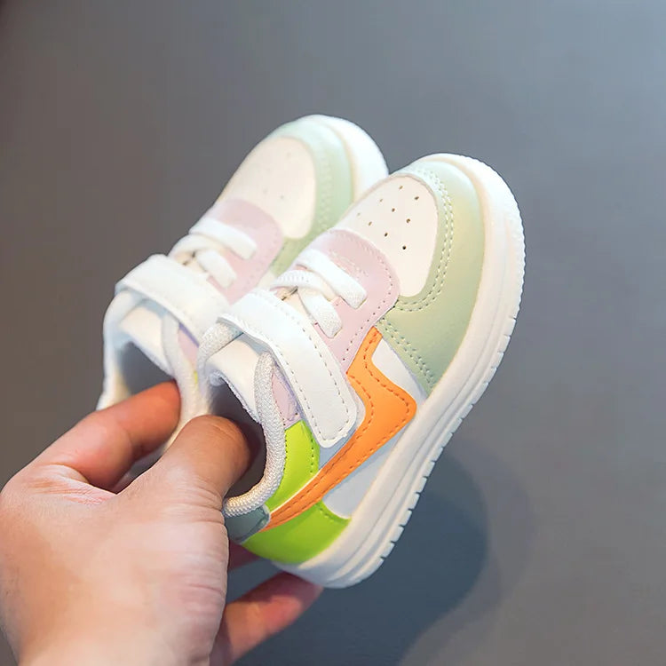 Baby Shoes Infants Boys Girls Childrens Sneakers Kids Baby Shoes Leather Shoes Soft Soles Flat Childrens Sports Shoes Fashion