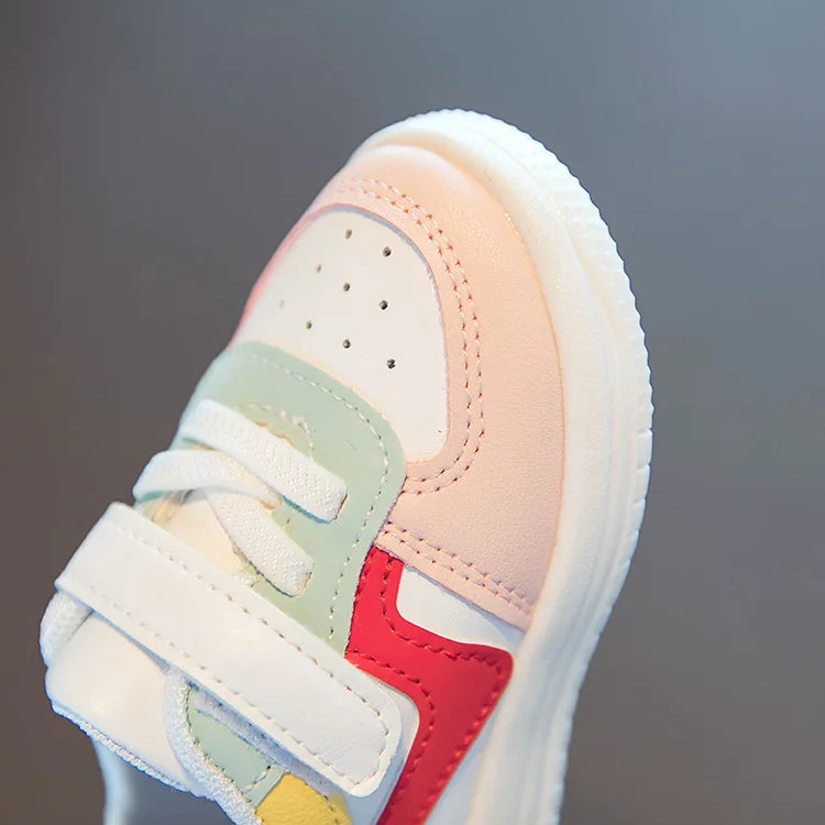 Baby Shoes Infants Boys Girls Childrens Sneakers Kids Baby Shoes Leather Shoes Soft Soles Flat Childrens Sports Shoes Fashion