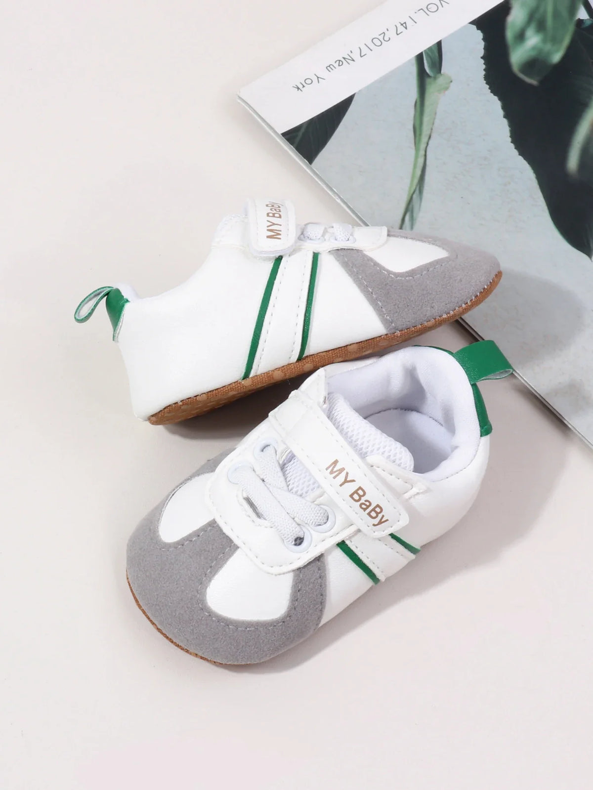 Baby Walking Shoes 2025 Spring And Autumn New Style Baby Shoes For 0-18M Boys And Girls Soft Sole Casual Baby Shoes