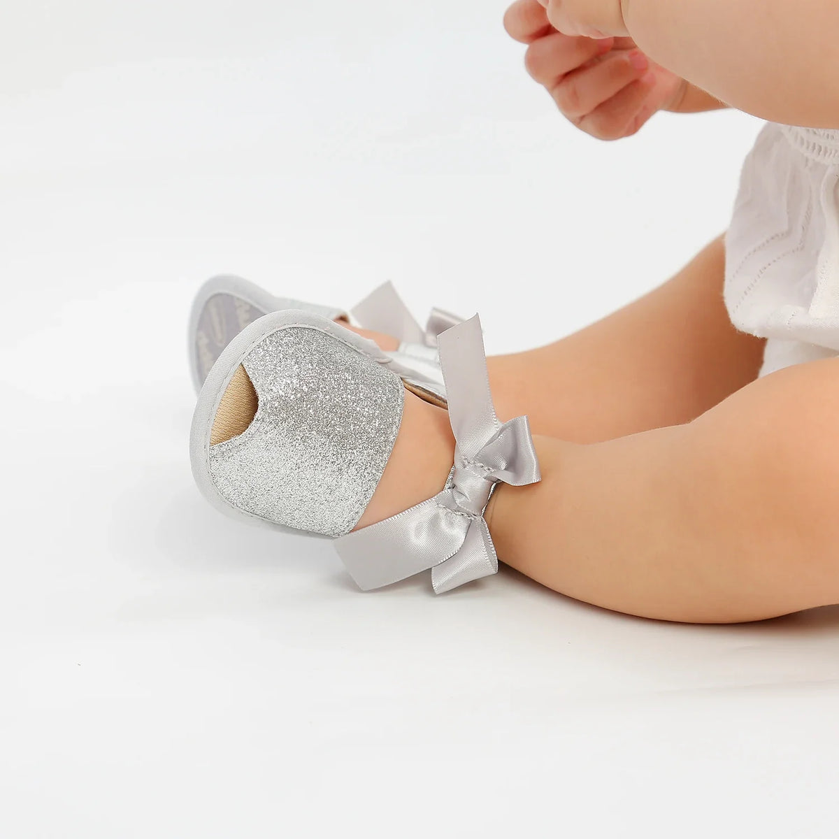 Baby Shoes Summer Baby Boy Girl Shoes Toddler Flats Sandals Soft Sole Anti-Slip Bowknot Crib First Walker Shoes