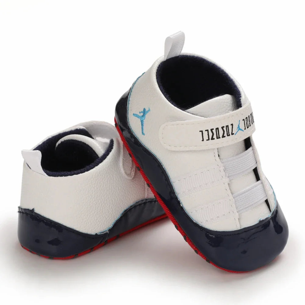 Baby Boy Shoes Basketball Sport Walking AntiSlip Newborn Walkers Toddler Sneakers Christening