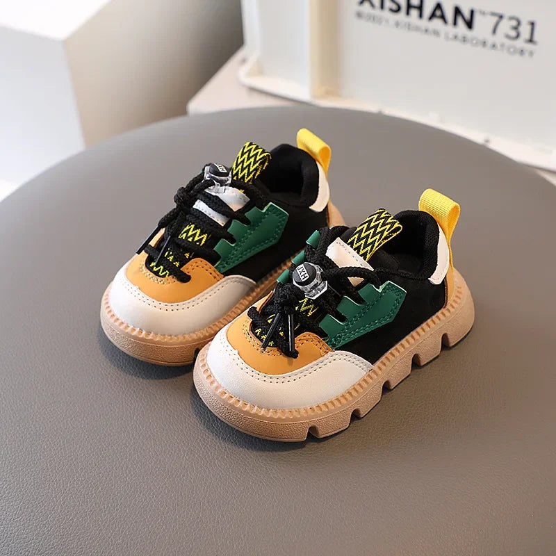 New Kids Casual Shoes Student Running Shoes Boys & Girls Sneakers Kids Walking Shoes Hiking Shoes Breathable and Non-slip