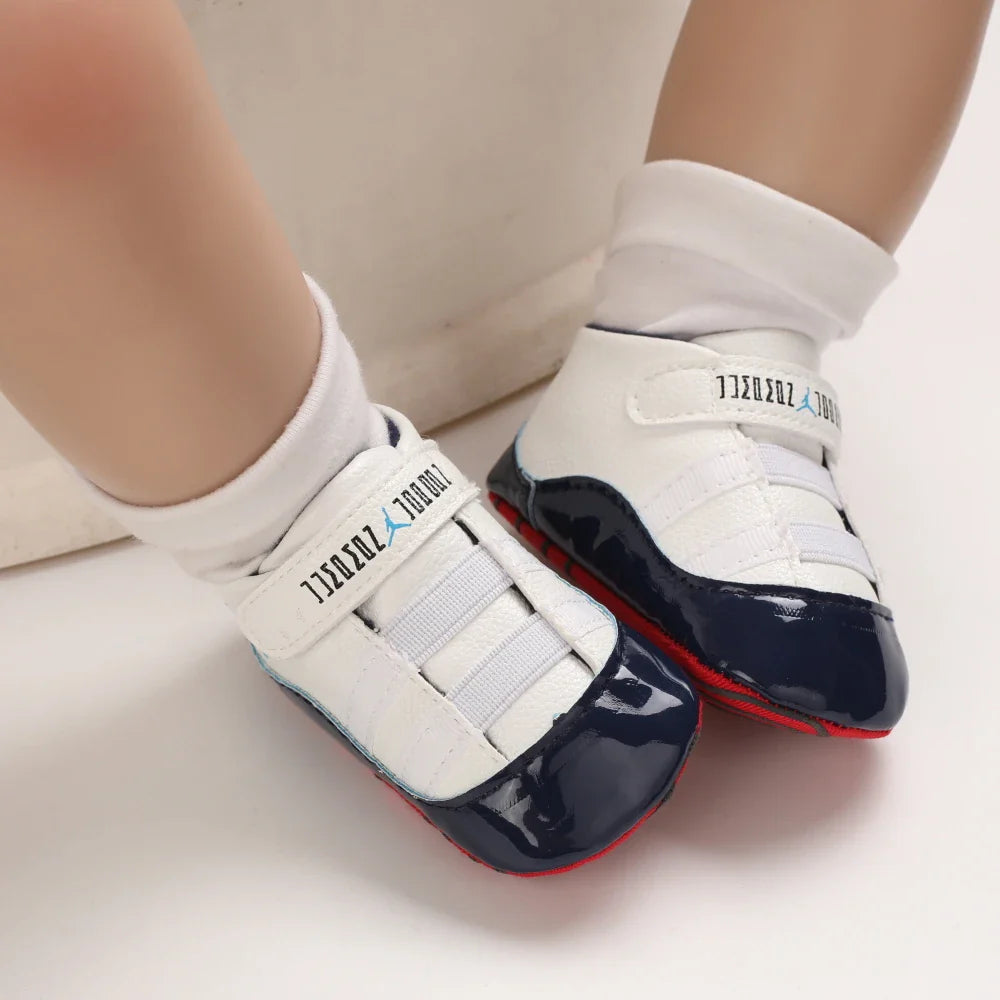 Baby Boy Shoes Basketball Sport Walking AntiSlip Newborn Walkers Toddler Sneakers Christening