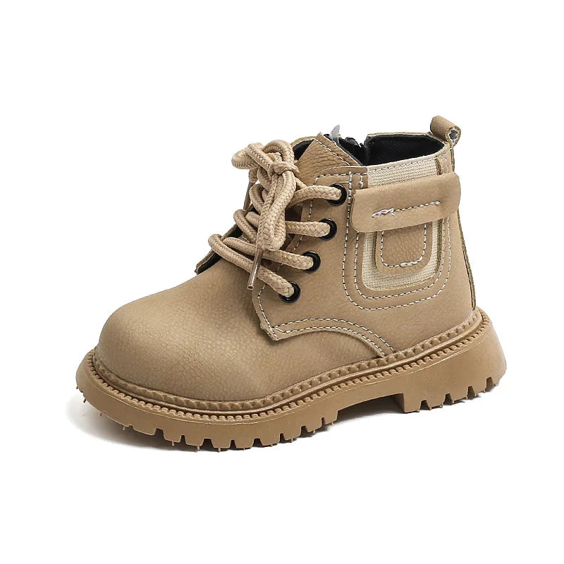 New 2025 Autumn Winter Baby Boots Toddler Fashion Ankle Boots Kids Shoes Boys Girls Snow Boots Children Soft Non-slip Short Boot