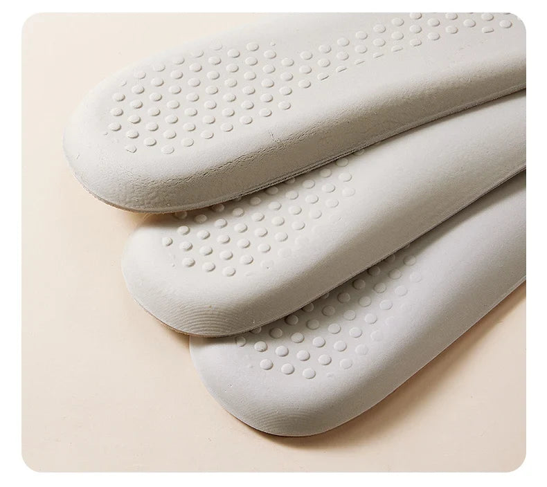 Leather Latex Sports Insole Cowhide Insoles for Shoes Arch Support Shoe Pads Shock Absorbing Plantar Fasciitis Template Inserts