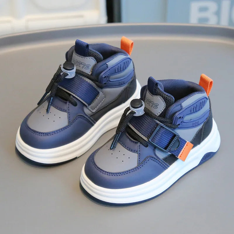 Fashion Girls' Shoes 2025 Spring New Kids Sneakers Simple Versatile Girls Casual Shoe Soft Soled Anti Slip Boys Shoes Кроссовки