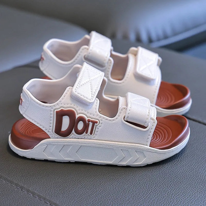 Child sandals new summer fashion open-toe shoes boys girls Lightweight Breathable Casual beach shoes students kids Flat sandals