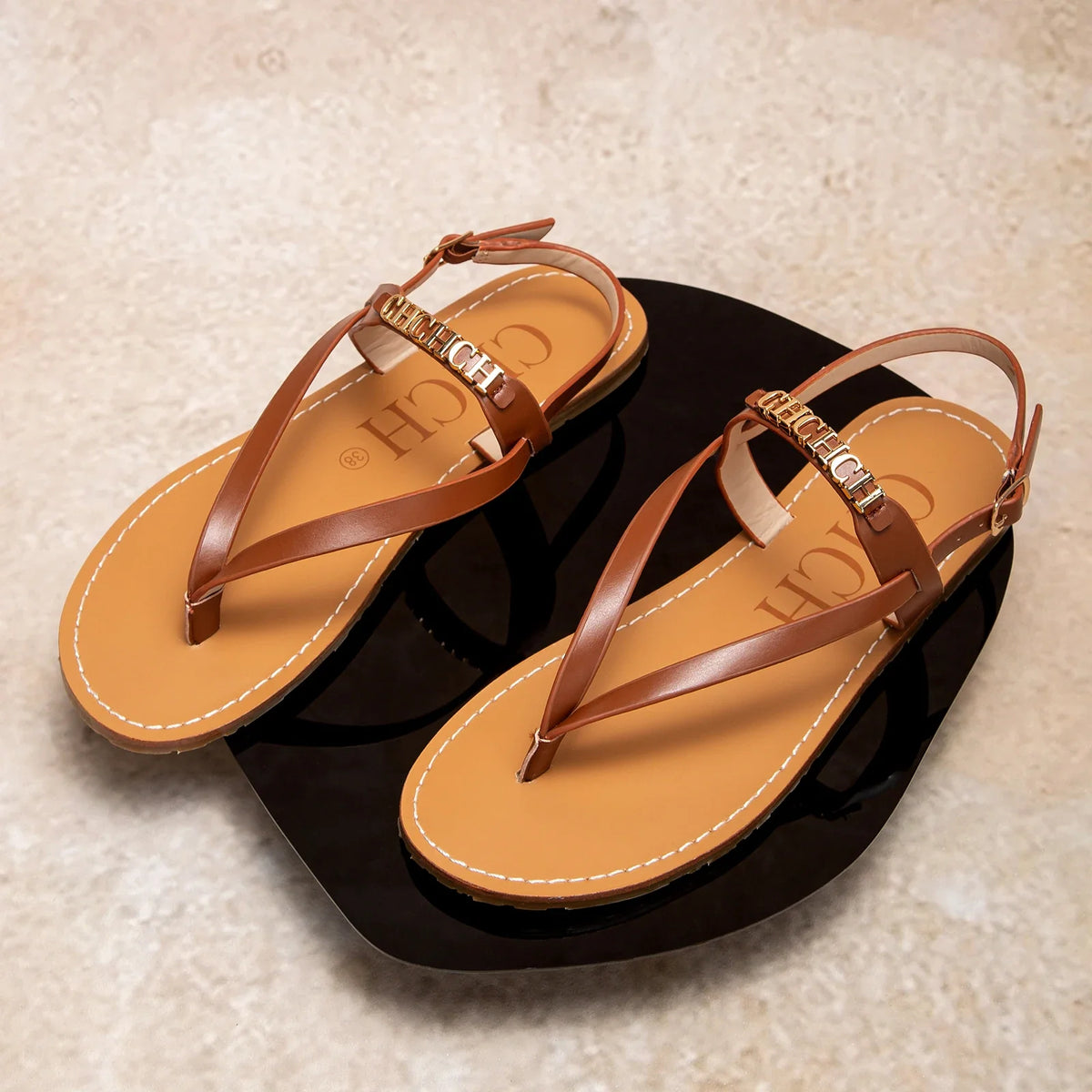 Strap Design Cool and Simple Women's Sandals Fine Workmanship Casual and Versatile Durable Women's Beach Shoes