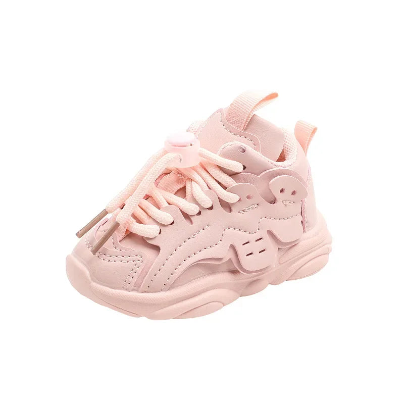Toddler Sport Shoes Fashion Cross-tied Newborn Breathable Boys Sneakers Spring Autumn Baby Girls Garden Walking Shoes Kid G07223