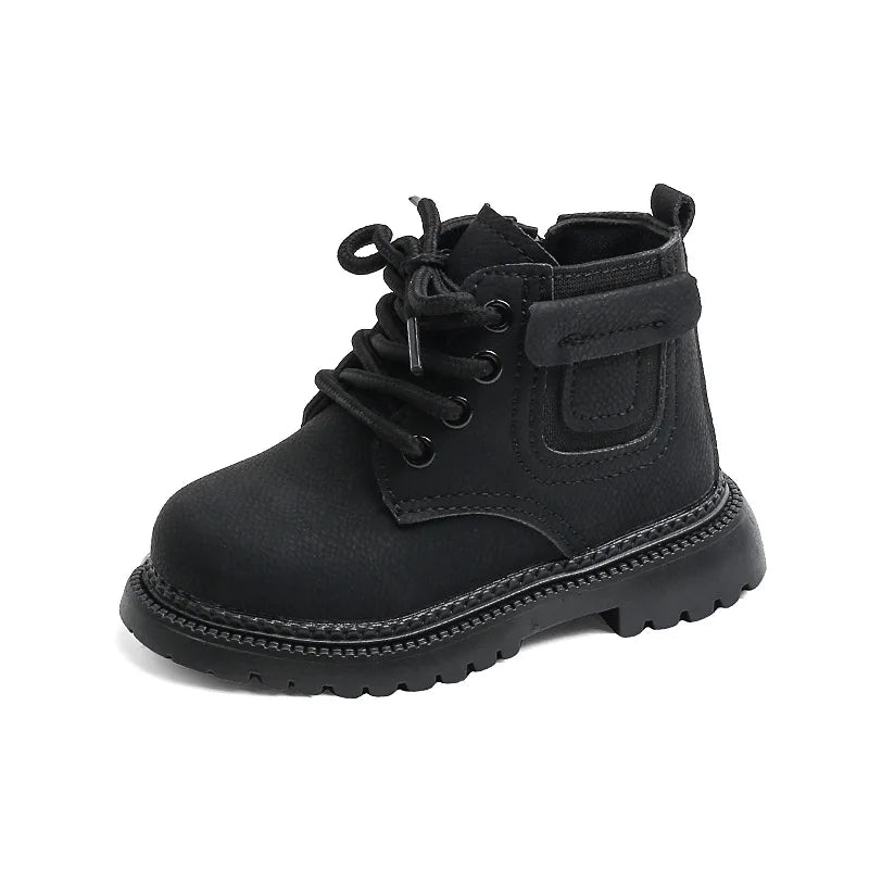New 2025 Autumn Winter Baby Boots Toddler Fashion Ankle Boots Kids Shoes Boys Girls Snow Boots Children Soft Non-slip Short Boot