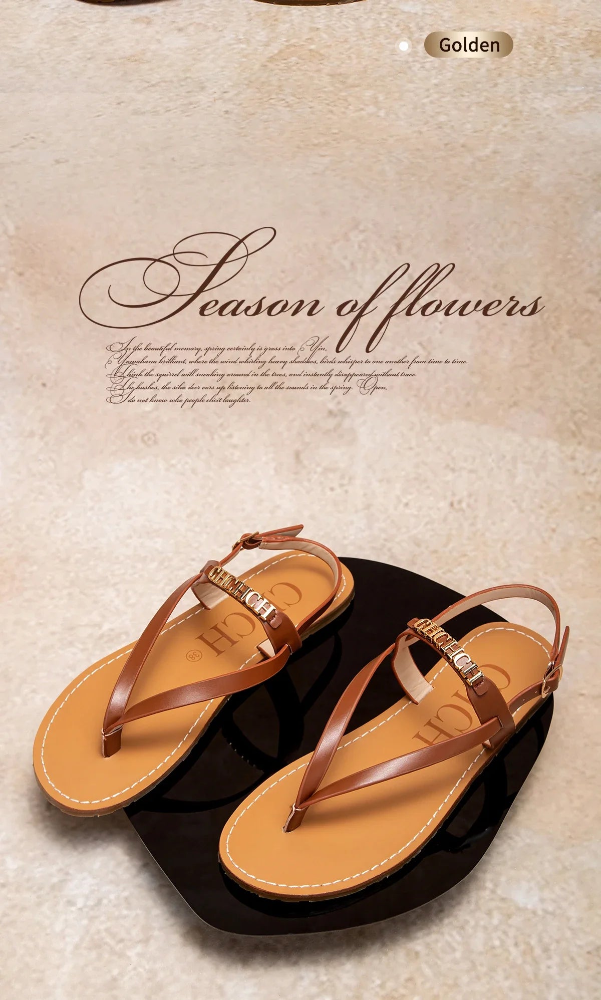 Strap Design Cool and Simple Women's Sandals Fine Workmanship Casual and Versatile Durable Women's Beach Shoes