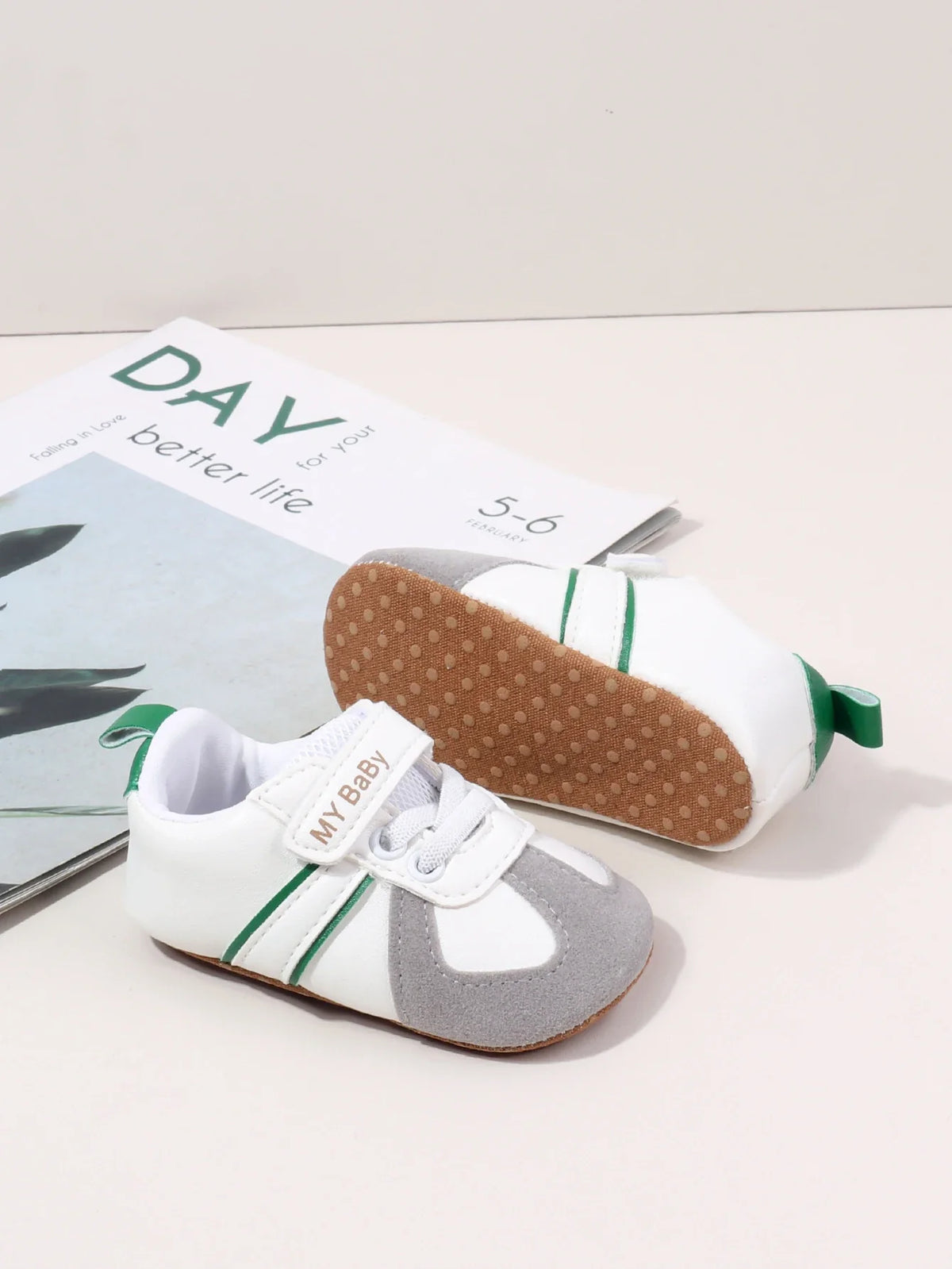 Baby Walking Shoes 2025 Spring And Autumn New Style Baby Shoes For 0-18M Boys And Girls Soft Sole Casual Baby Shoes