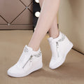 Korean Style Women's Shoes with Hidden Wedge Heel